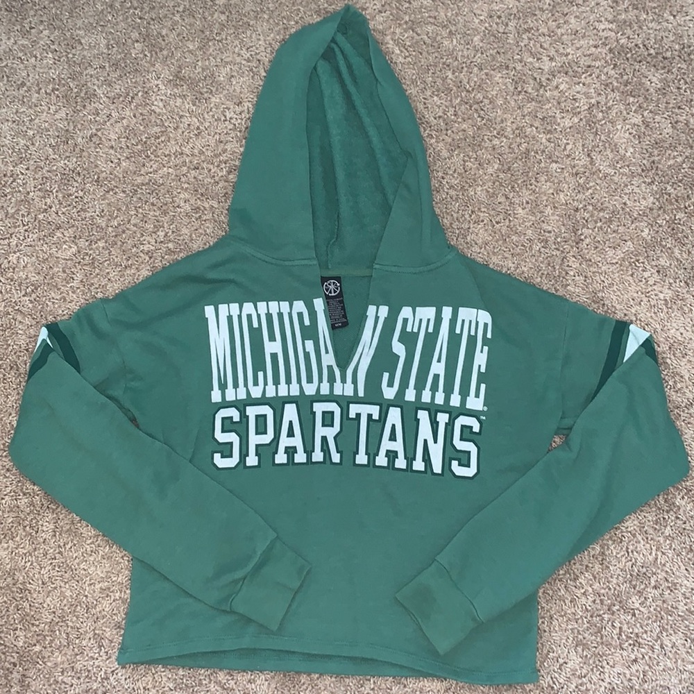 MSU Cropped Swetshirt